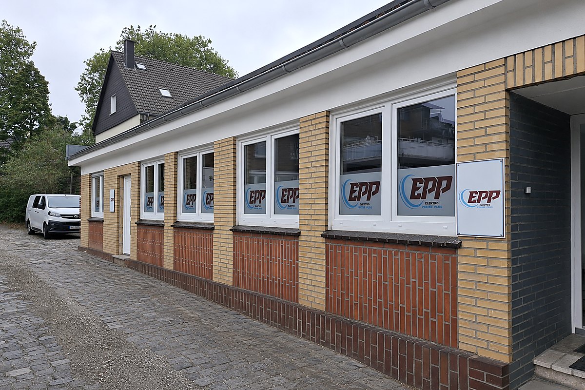 Betriebsgebäude von EPP an der Bergstraße in Oberhausen